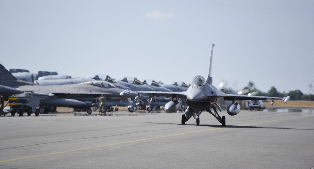 U.S. AIR NATIONAL GUARD F-16