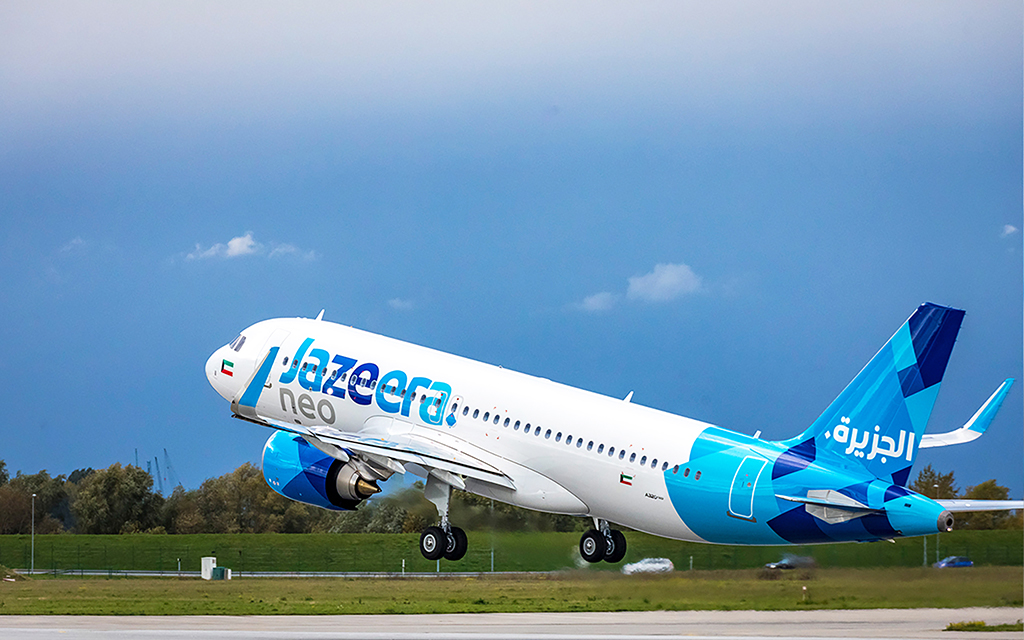 Jazeera Airways aircraft