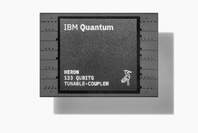 IBM Quantum 133 Qubit HERON. Photo source: IBM