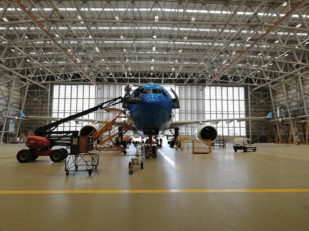 Aerolineas Argentinas MRO facility