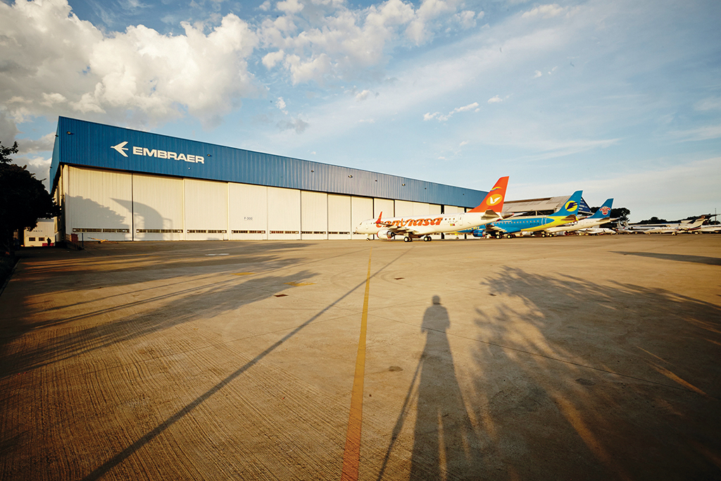 Embraer hangar