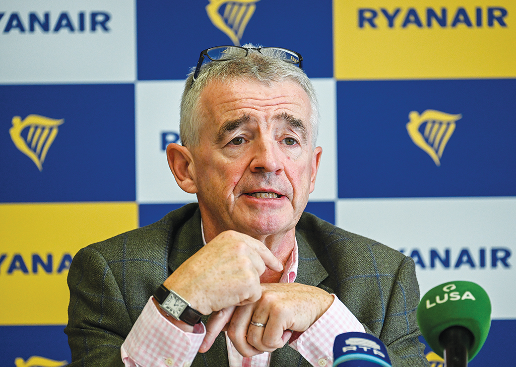 Ryanair CEO Michael O'Leary