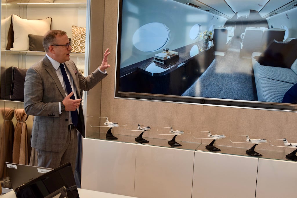 G700 interior presentation