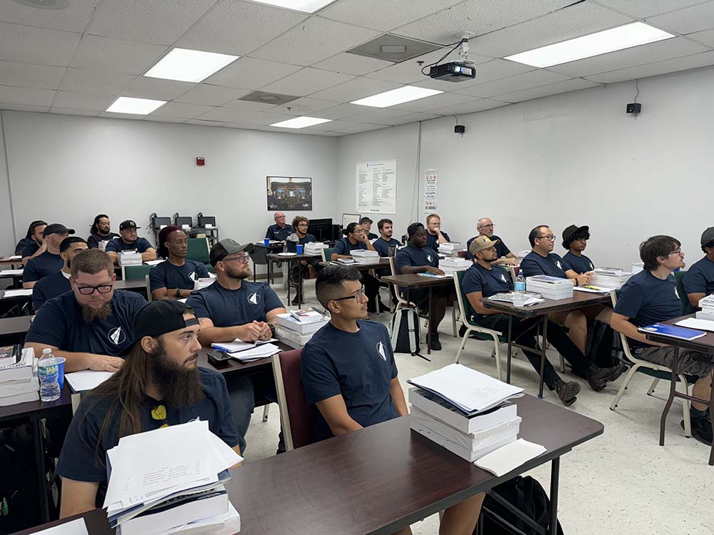 Students in classroom