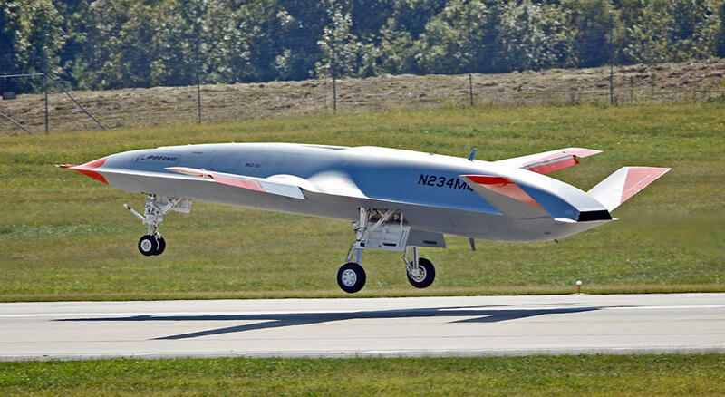 unmanned aerial-refueling aircraft