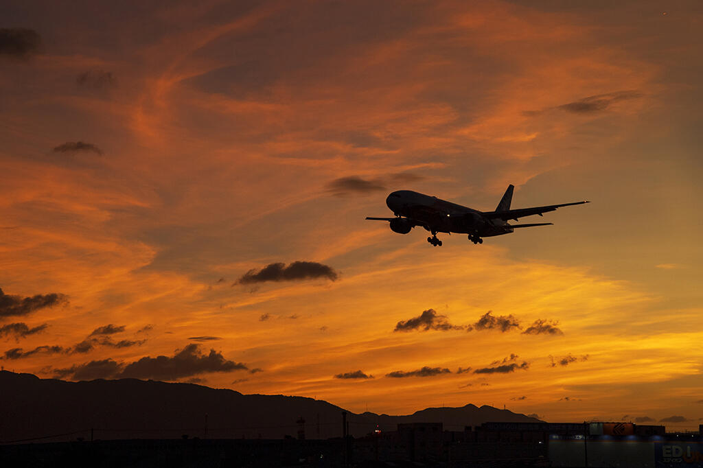 sunset approach
