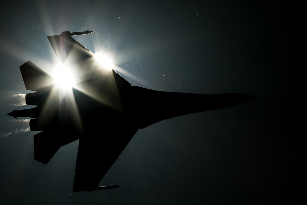 Sukoy jet fighter