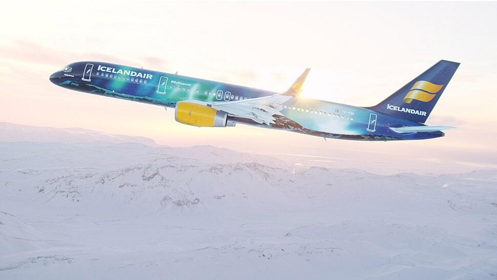 Icelandair 80th anniversary livery