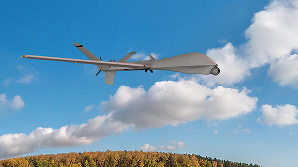 laser interceptor pod on uav