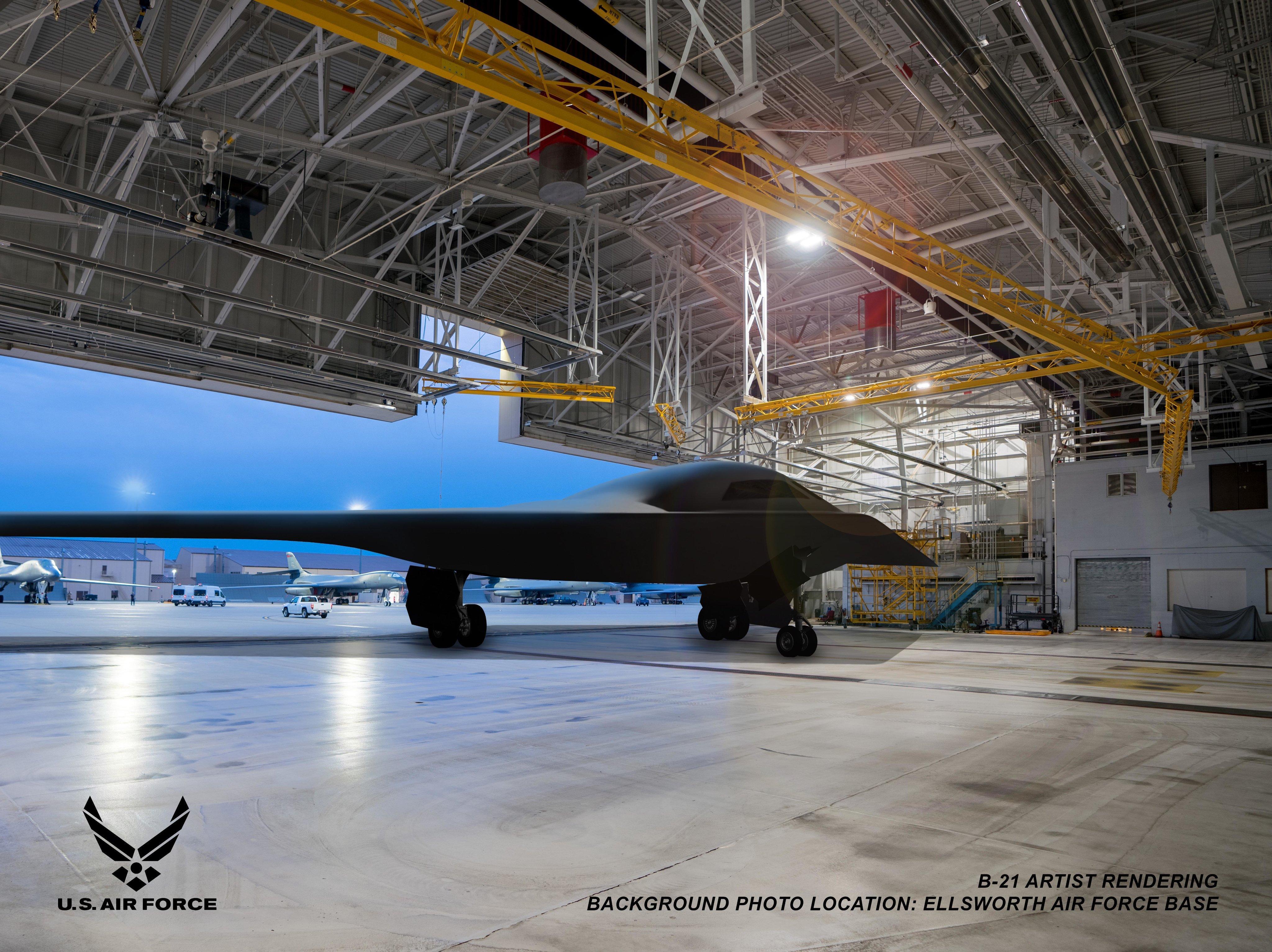 B-21 rendering