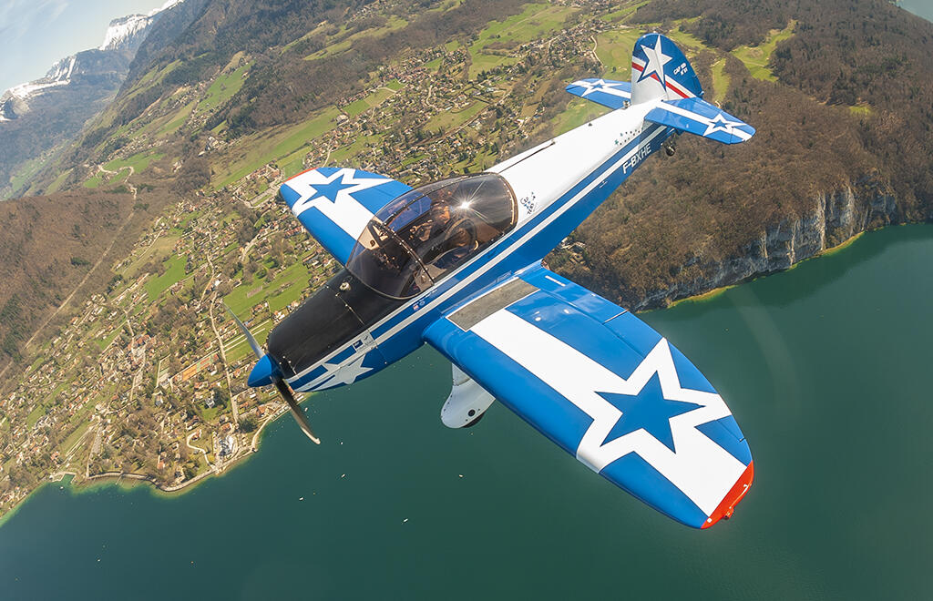two-seater aircraft