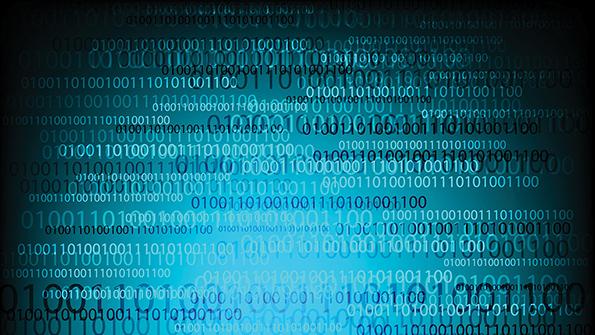 binary code graphic