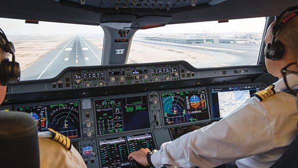 aircraft cockpit controls