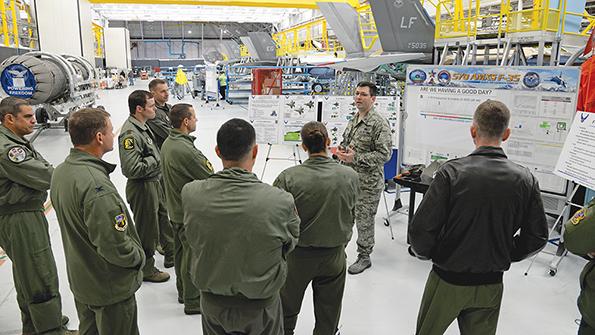 Depot for the F-35A at Hill AFB