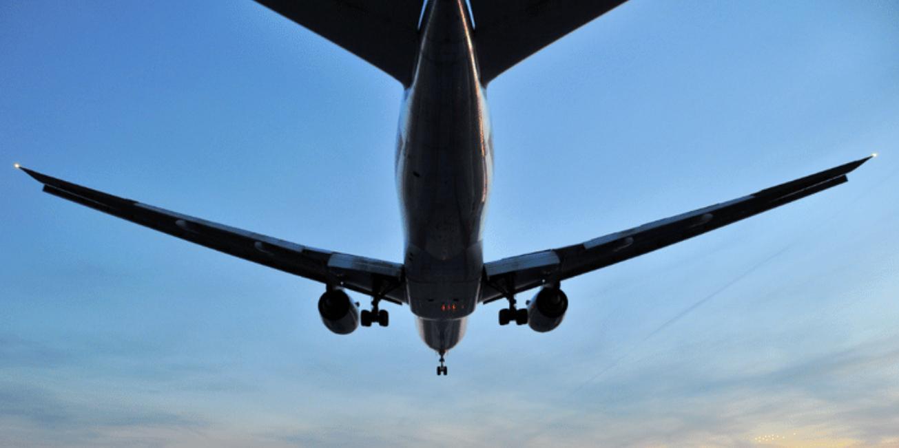 Jet at Newark Liberty International Airport