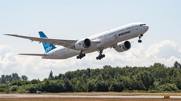 Boeing 777-9 first flight