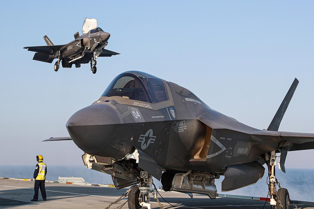 U.S. Marine Corps Lockheed Martin F-35s