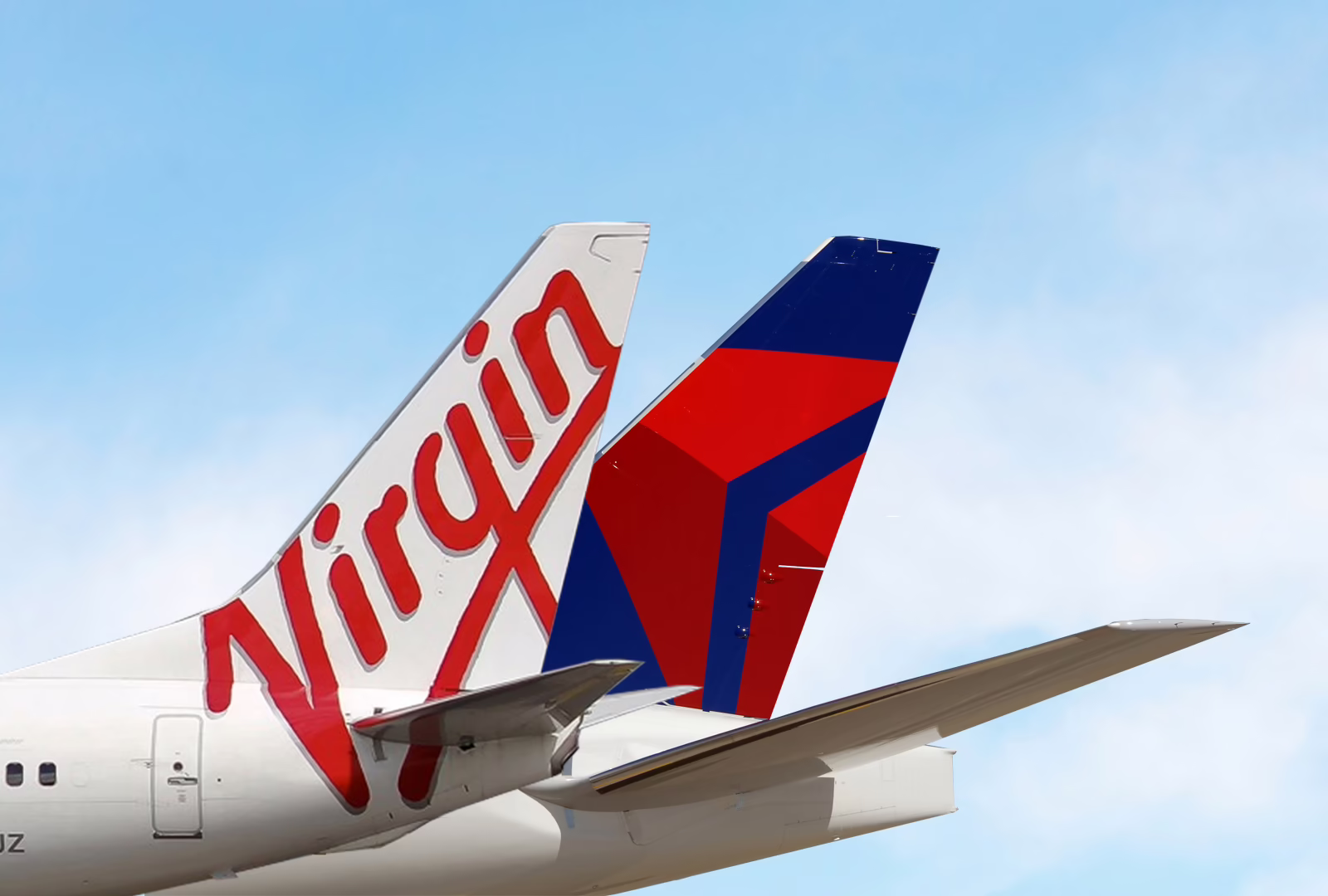 Delta and Virgin Australia 