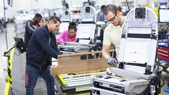 aircraft assembly line