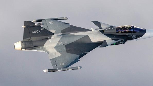 Saab Gripen multirole fighter