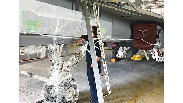 augmented reality maintenance of aircraft