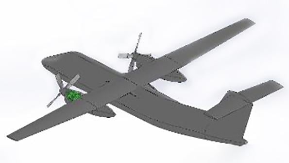 de Havilland Canada Dash 8-300 regional turboprop