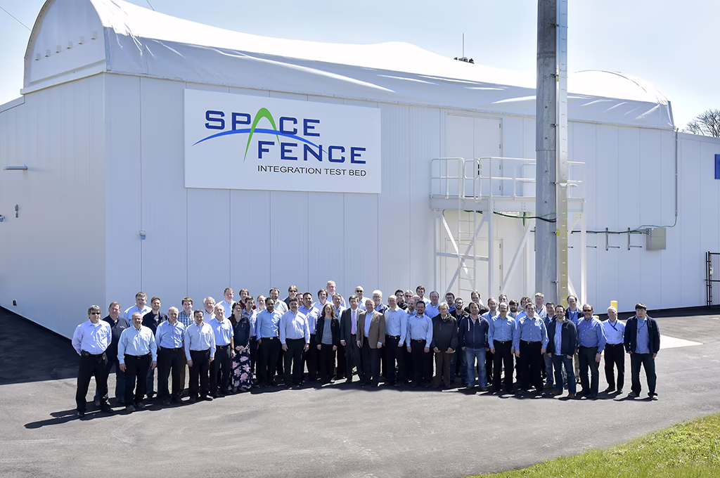 Lockheed Martin Space Fence team