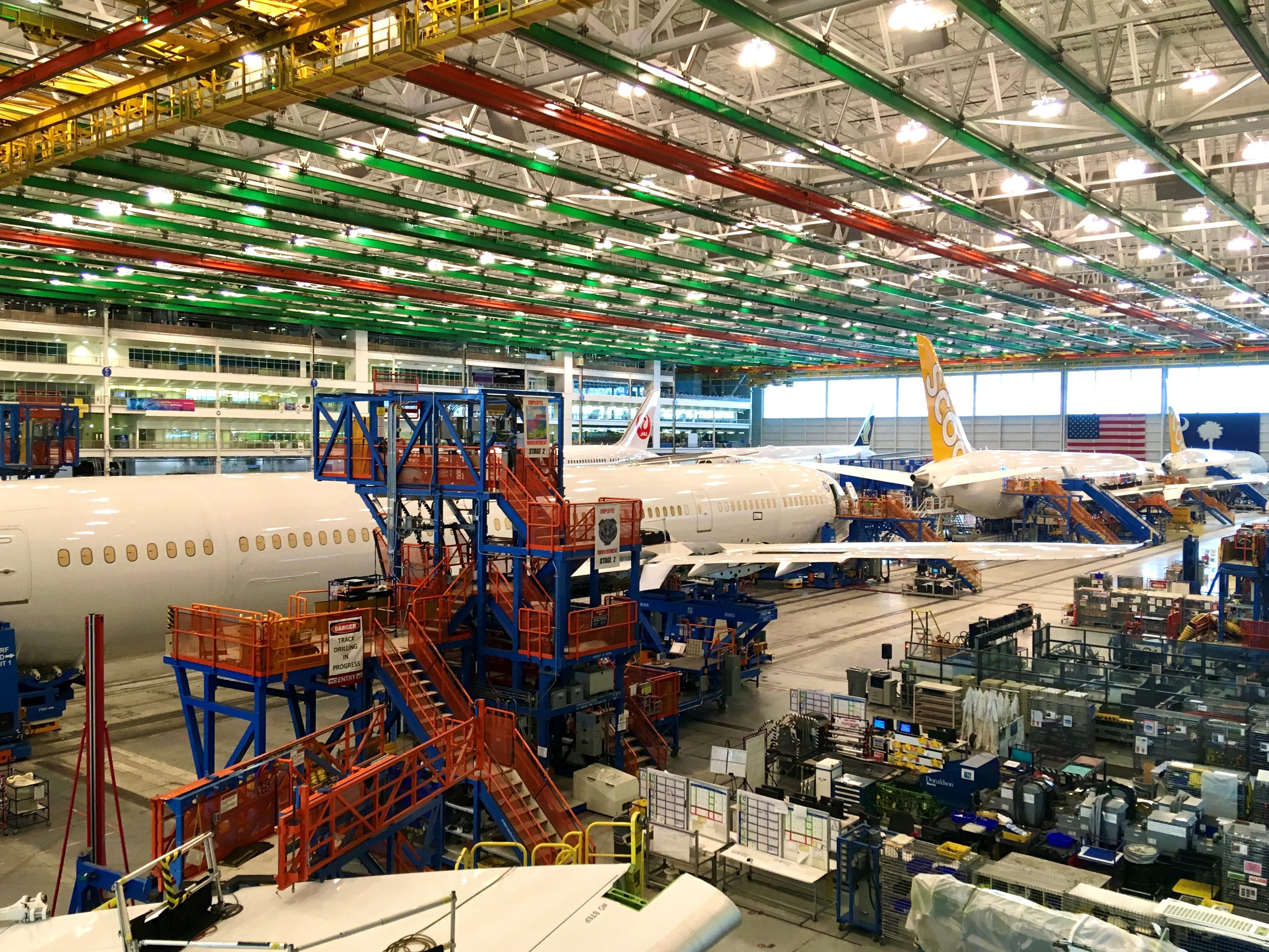 Boeing Charleston production facility