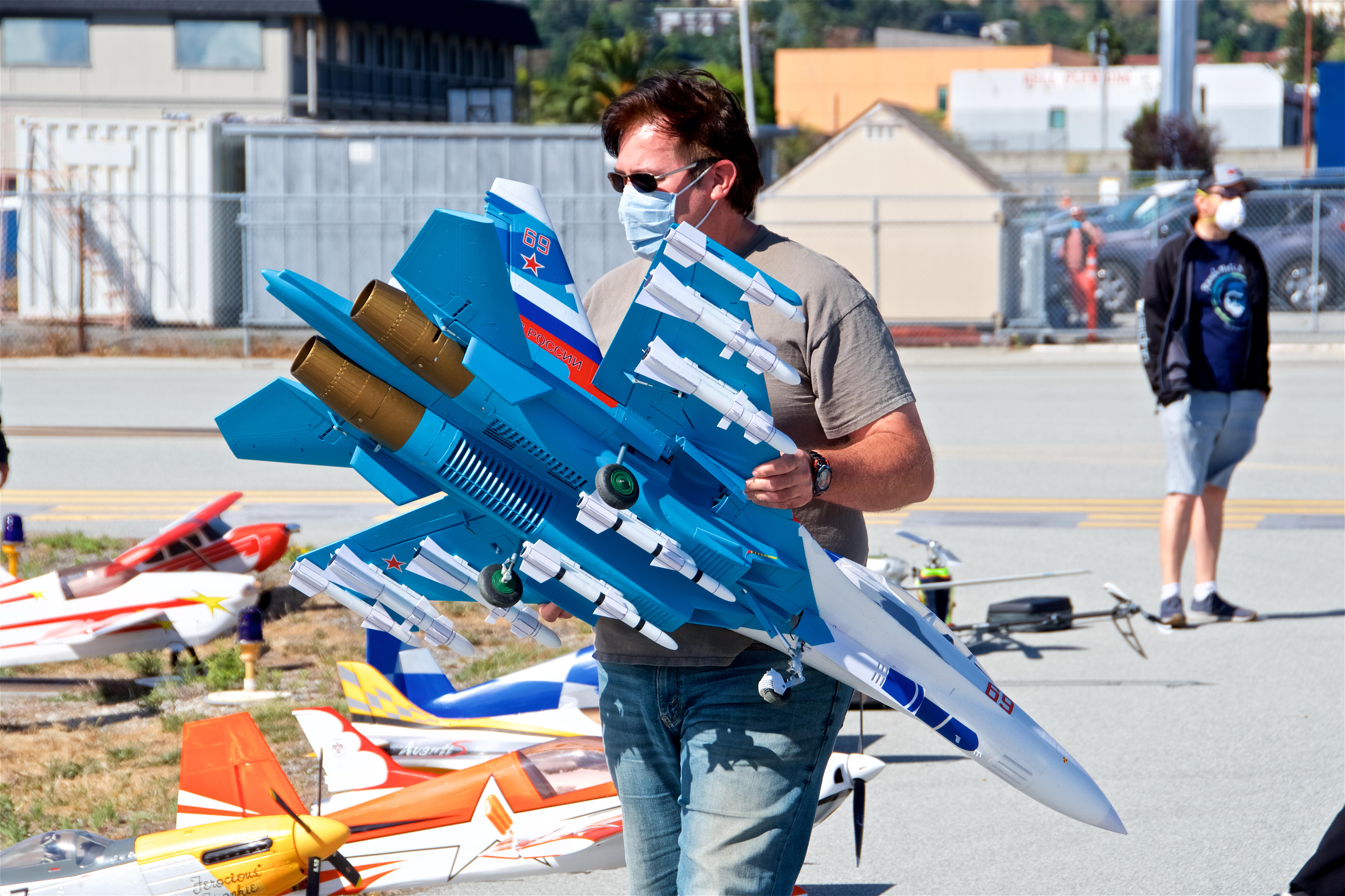 radio-controlled Sukhoi Su-30
