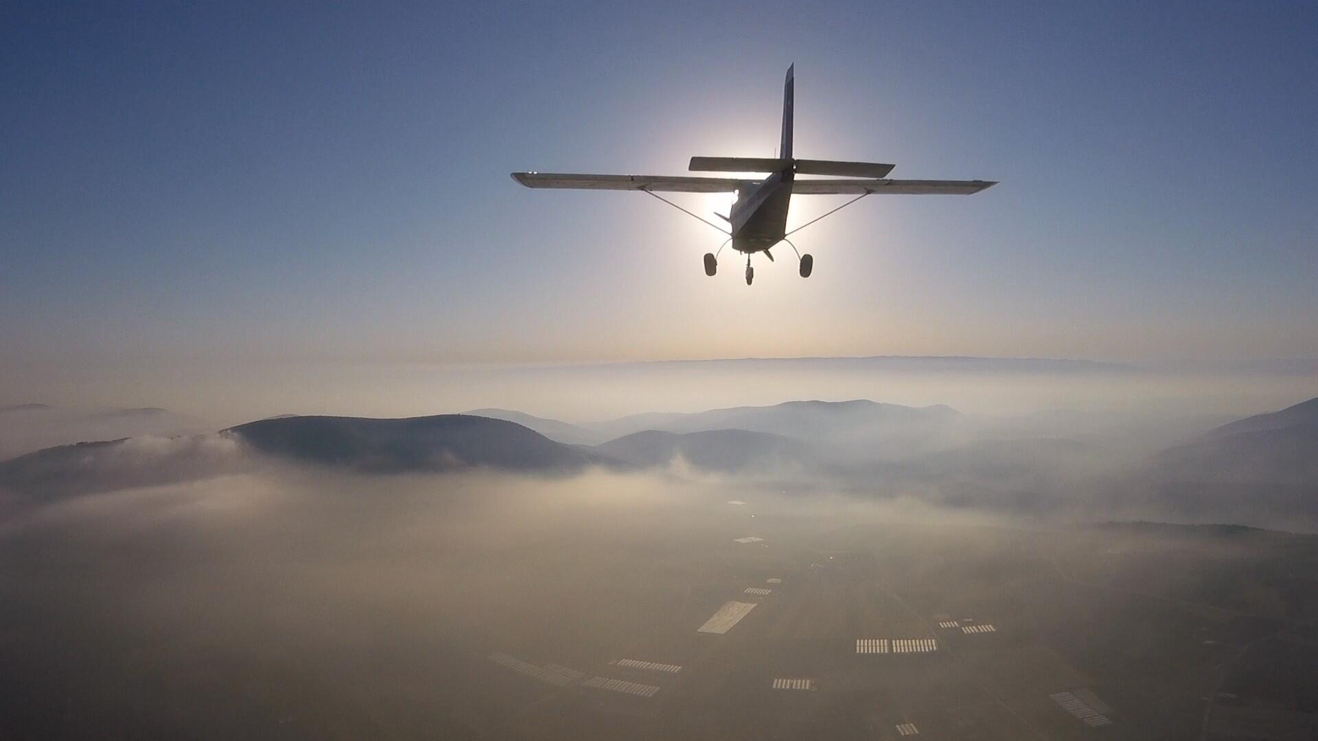 Tecnam P92 light aircraft