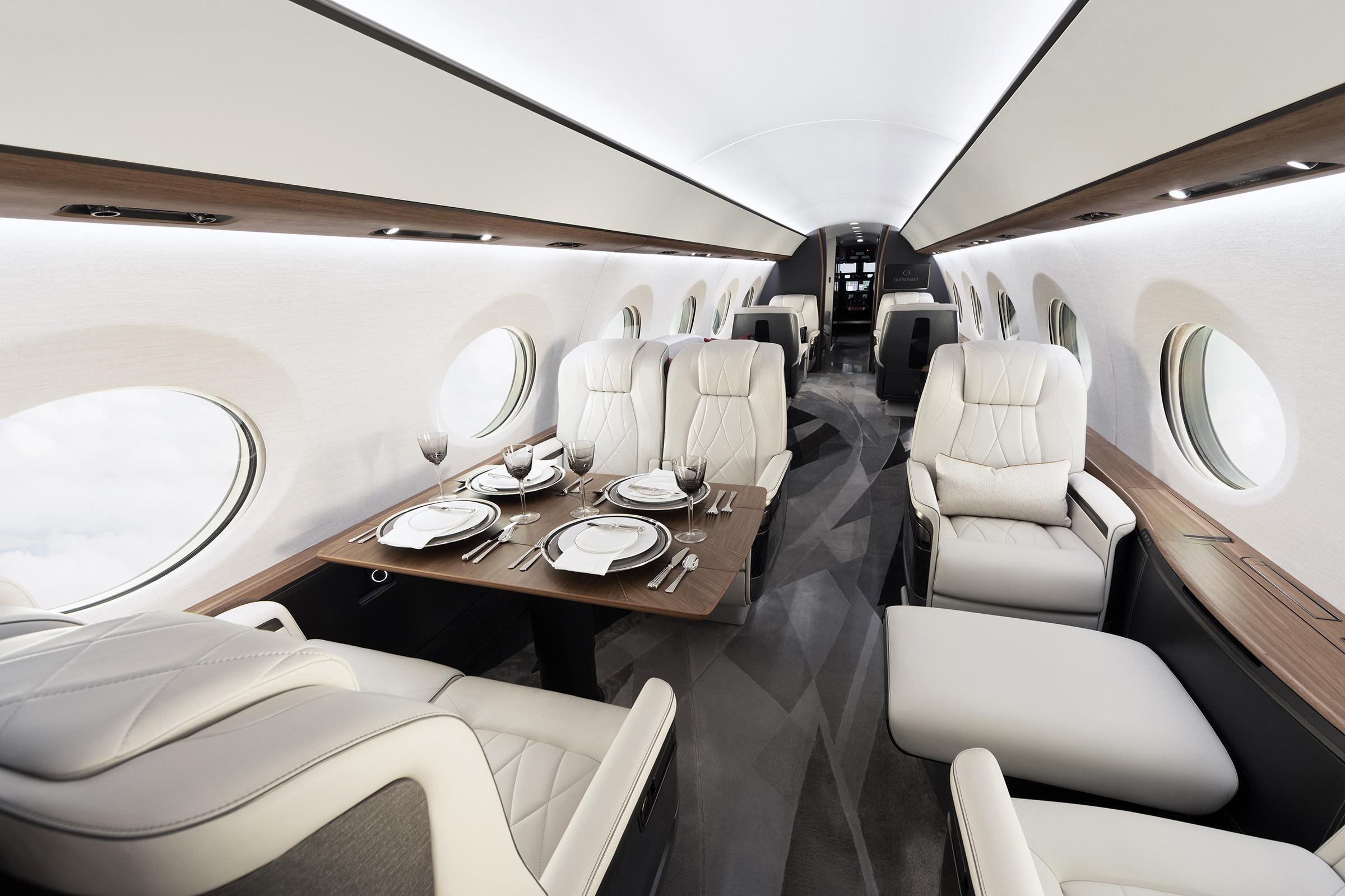 Gulfstream G700 interior