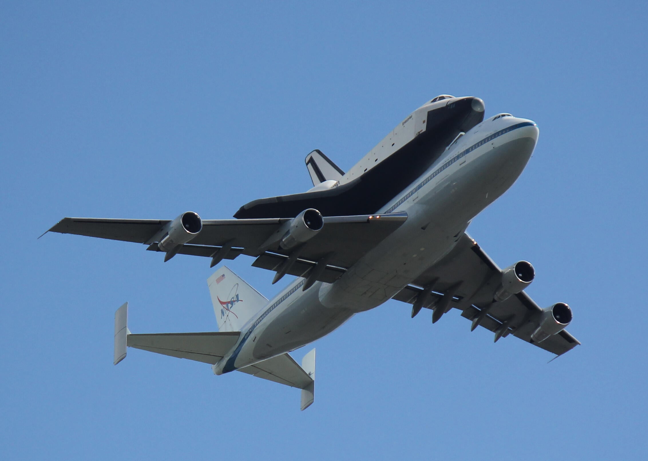 decommissioned space shuttle Enterprise