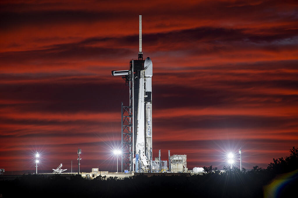 morning launch at Kennedy Space Center Launch Complex 39A