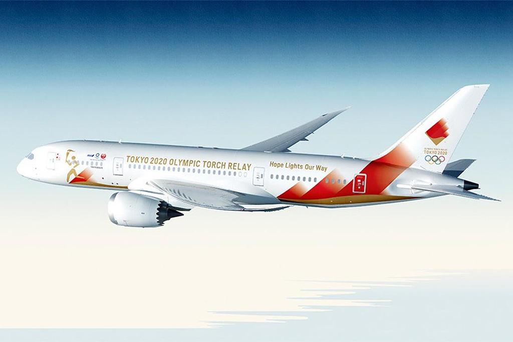 Olympic flame livery