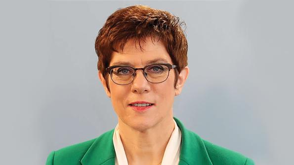 Annegret Kramp-Karrenbauer,  German Defense Minister