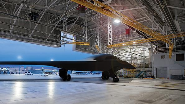 B-21 bomber concept