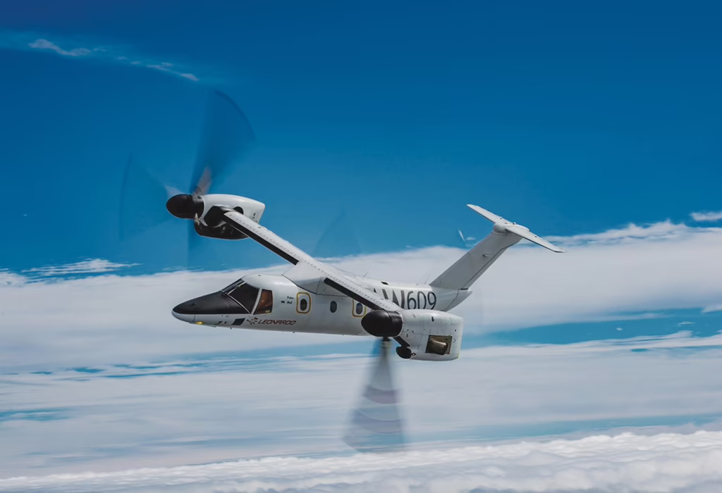 Leonardo’s 275-kt. AW609 commercial rotorcraft