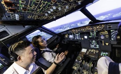 CAE cockpit training