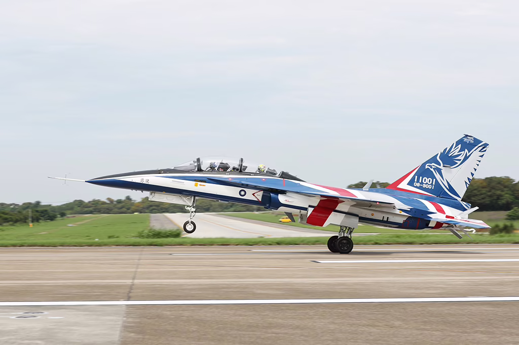 Taiwan’s Aerospace Industrial Development Corp. AT-5 Brave Eagle