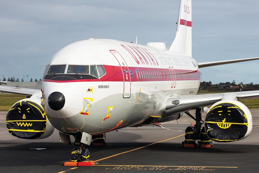grounded aircraft