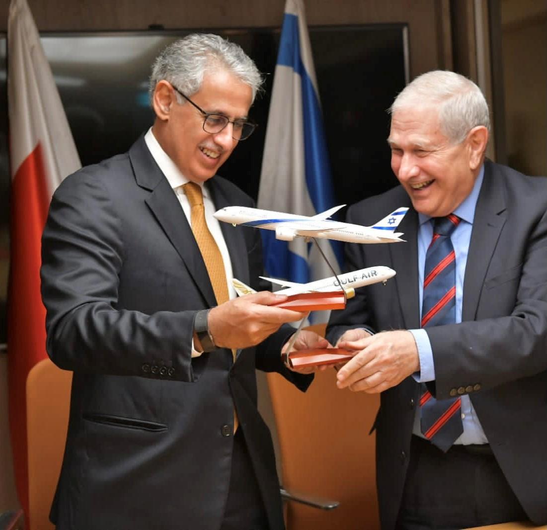 Gulf Air and El Al chairmans