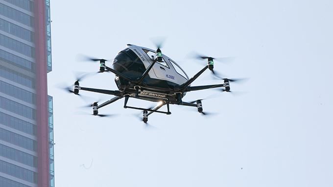 EHang EH216 two-seat autonomous air taxi