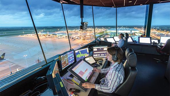 air traffic control tower