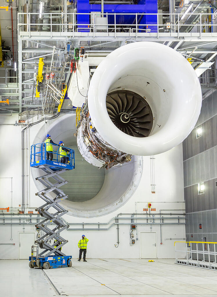 Rolls-Royce UltraFan Ultra testbed