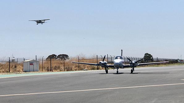 Wayfinder’s Baron test aircraft