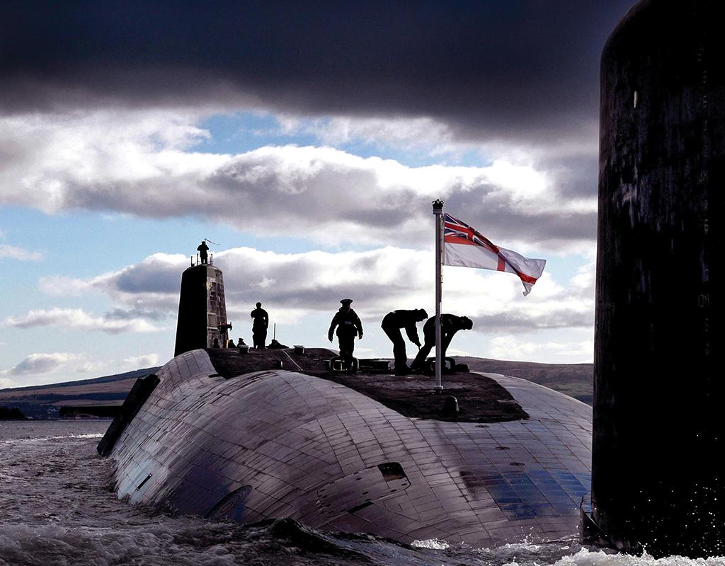 UK nuclear submarine