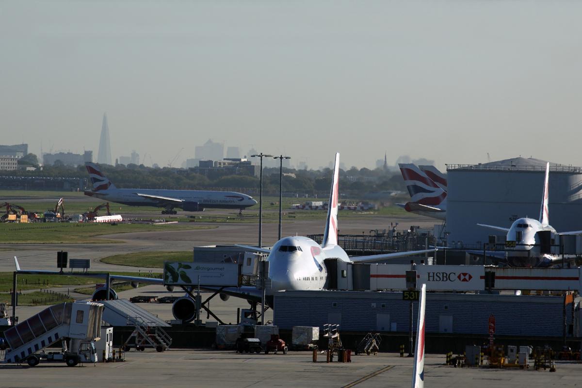 British Airways at Heathrow Airport