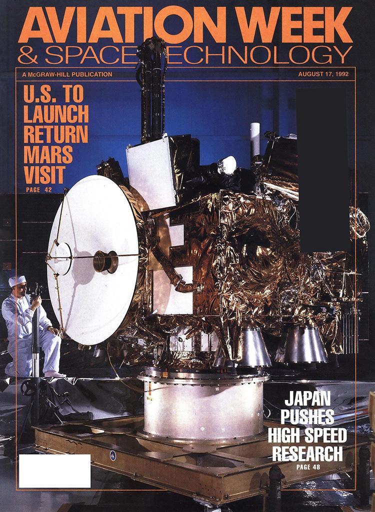 AW&ST Mars cover shot