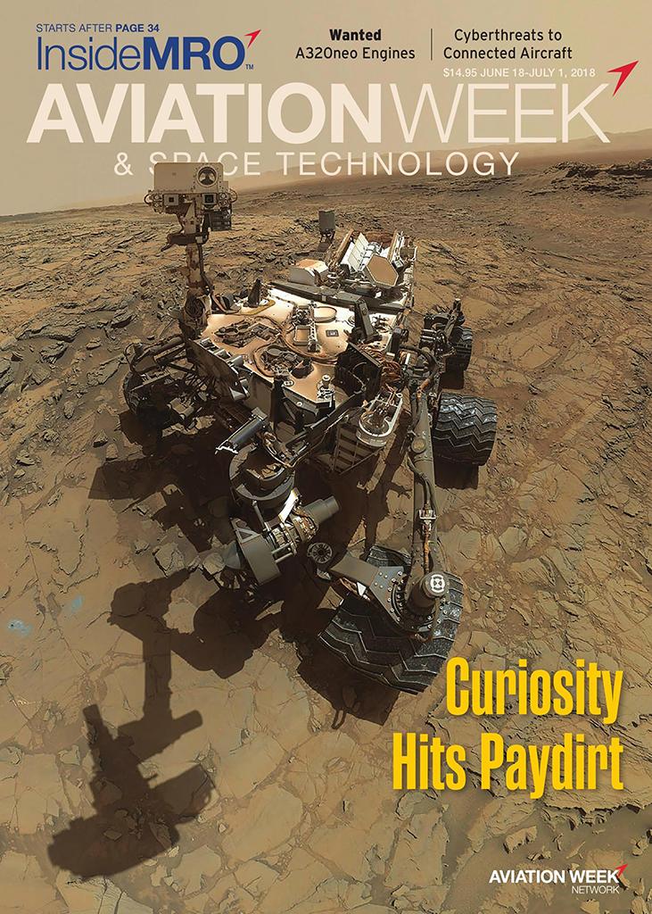 AW&ST Mars cover shot