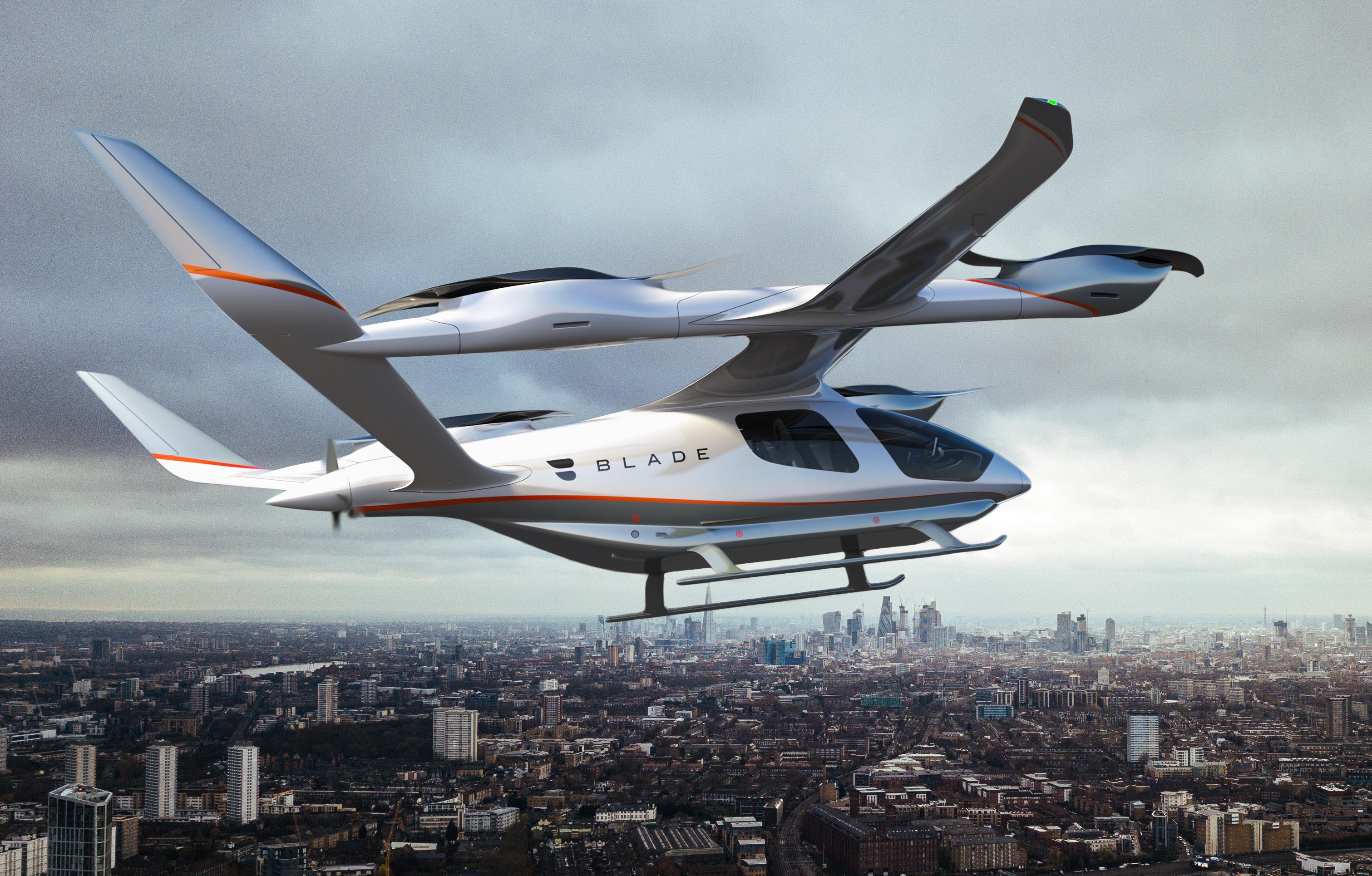 Blade Beta Alia eVTOL aircraft